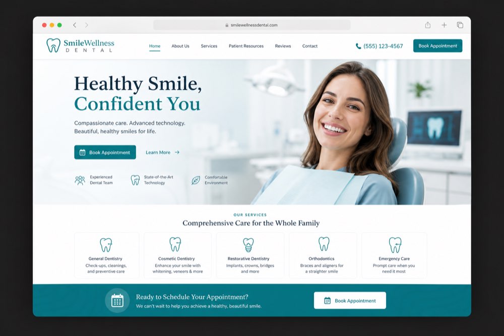 Smile Wellness — Website